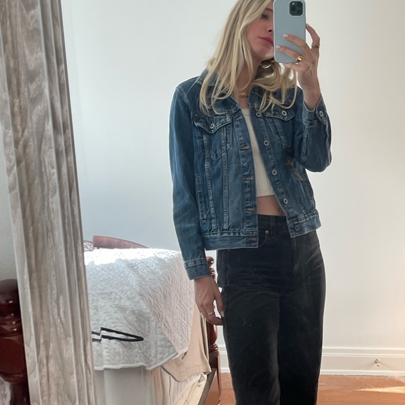 LUCKY BRAND DENIM JACKET NWT - Picture 2 of 3